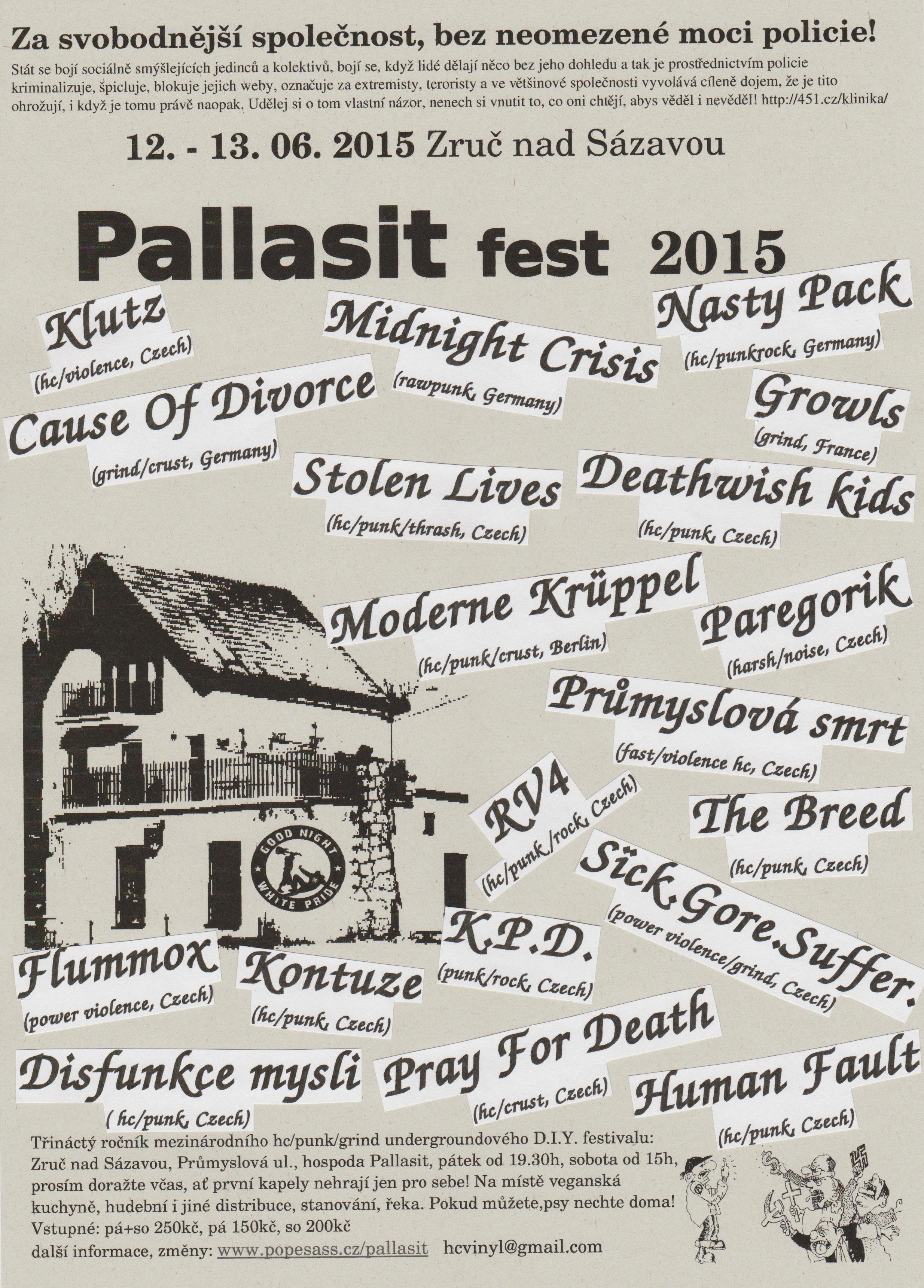 Plakát Pallasit fest 2015